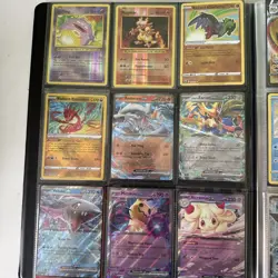 HUGE Pokemon EX, IR, Promo, Etc Binder Collection 120+ Card Modern Non-English - Image 2