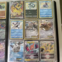 HUGE Pokemon EX, IR, Promo, Etc Binder Collection 120+ Card Modern Non-English - Image 3