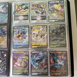HUGE Pokemon EX, IR, Promo, Etc Binder Collection 120+ Card Modern Non-English - Image 5