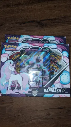 🇺🇸1x Galarian Rapidash V Box + Free Japanese Bonus Cards! USA Shipping! - Image 1