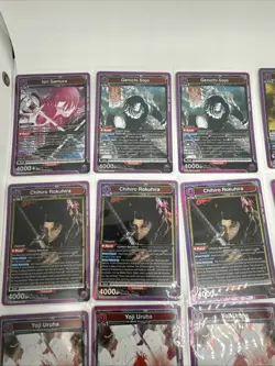 Kagurabachi Union Arena Purple Super Rare 17 Cards In All Half Sets - Image 2