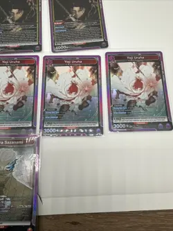 Kagurabachi Union Arena Purple Super Rare 17 Cards In All Half Sets - Image 4