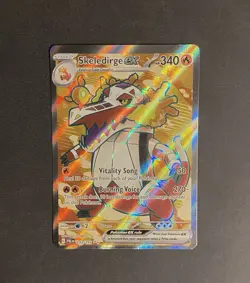 Pokemon TCG Skeledirge EX Paldea Evolved Full Art Ultra Rare Holo Card 233/193 - Image 1