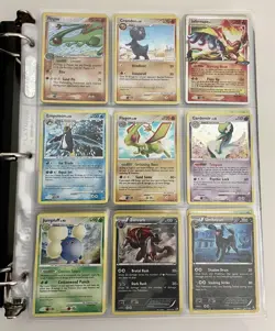 Pokemon Vintage 25 Foil Card Binder Lot Diamond And Pearl 2007 Nintendo - Image 2