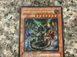 Ancient Gear Gadjiltron Dragon - 1st Edition Ultra Rare Yu-Gi-Oh! Card! - Image 2