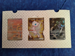Pokemon 151 Mew & Mewtwo Ultra Premium Collection UPC 3 Card Promo Set FROM BOX - Image 1