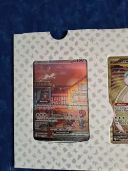 Pokemon 151 Mew & Mewtwo Ultra Premium Collection UPC 3 Card Promo Set FROM BOX - Image 2