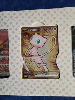 Pokemon 151 Mew & Mewtwo Ultra Premium Collection UPC 3 Card Promo Set FROM BOX - Image 3