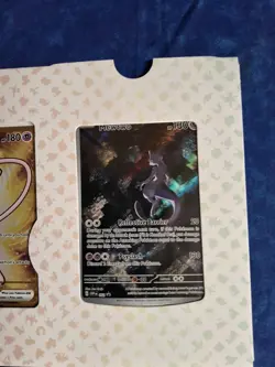 Pokemon 151 Mew & Mewtwo Ultra Premium Collection UPC 3 Card Promo Set FROM BOX - Image 4