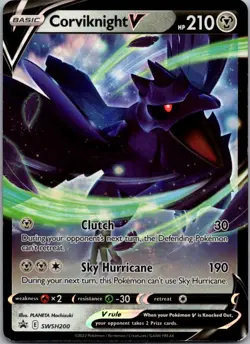 Corviknight V Promo SWSH: Sword & Shield Promo Cards SWSH200 NM - Image 1