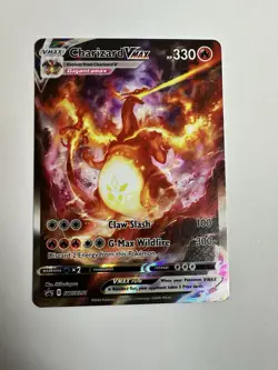 Pokemon TCG SWSH: Sword & Shield Promo Cards #SWSH261 Charizard VMAX Holo NM #SW - Image 1