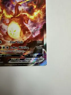 Pokemon TCG SWSH: Sword & Shield Promo Cards #SWSH261 Charizard VMAX Holo NM #SW - Image 4