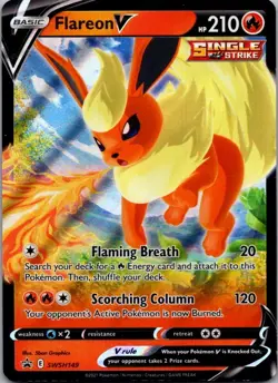 Flareon V Promo SWSH: Sword & Shield Promo Cards SWSH149 NM - Image 1