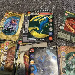 Lot of 20 Bakugan Battle Brawlers Trading Cards and Figures Collectible Toys - Image 3