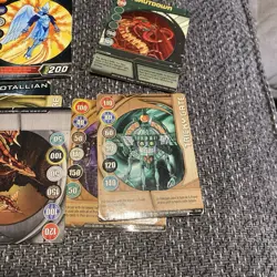 Lot of 20 Bakugan Battle Brawlers Trading Cards and Figures Collectible Toys - Image 4