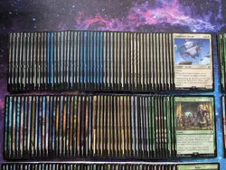 Lot of 415 English Magic: The Gathering Final Fantasy Tokens, Art Cards, Bulk - Image 2