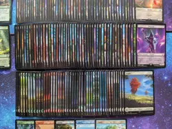 Lot of 415 English Magic: The Gathering Final Fantasy Tokens, Art Cards, Bulk - Image 5