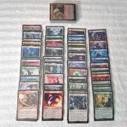 MTG Final Fantasy Common/Uncommon/Rare/Land Non-Foil & Foil Lot of 100 - Image 1