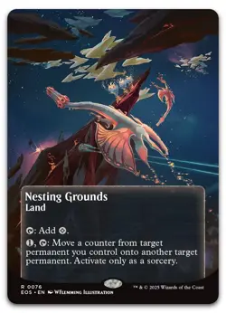 Nesting Grounds (0076) (Borderless) #76 (NM) Edge of Eternities EOS Magic MTG - Image 1