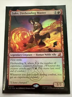 Zuko, Firebending Master Avatar: The Last Airbender: Eternal-Legal Foil - Image 1
