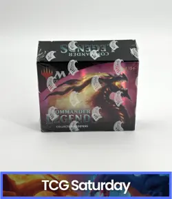 2020 MAGIC THE GATHERING: COMMANDER LEGENDS COLLECTOR BOOSTER BOX SEALED - Image 1