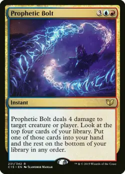 x1 Prophetic Bolt MTG Commander 2015 R M/NM, English - Image 1