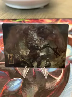 Kimahri, Valiant Guardian (Gold Signature) Art Series: Final Fantasy Regular - Image 1