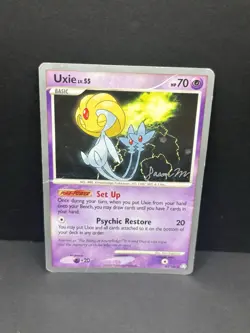 Pokemon Uxie Lv.55 43/146 Reverse Holo (2008) – World Championships 2009 Promo - Image 1