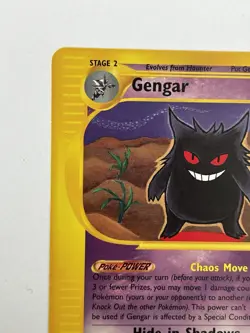 Pokemon TCG Gengar Expedition Base Set Rare 048/165 90 HP Stage 2 2002 Vintage - Image 3
