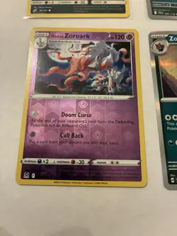 Lot Of 10 Zorua and Zoroark Pokemon Cards - Image 5