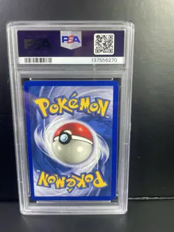 PSA 7 NM Vaporeon #12 Pokemon Jungle Holo WOTC - Image 4