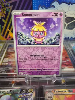 Smoochum 075/191 Reverse Holo Common Pokemon TCG S&V Surging Sparks - Image 1