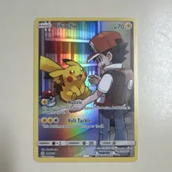 2019 Pokemon Sun & Moon Cosmic Eclipse Secret #241 Full Art Pikachu - Image 2