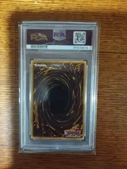 2004 Yu Gi Oh! Promo - Movie Pack #MOV-EN002 Sorcerer of Dark Magic - PSA 8 - Image 2