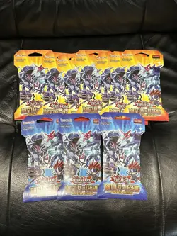 LOT Of 10 Yu-Gi-Oh Battles Of Legend Monster Mayhem Sleeved Booster Packs - Image 1