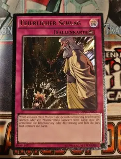 YUGIOH Solemn Strike GERMAN Unlimited OP04 DE003 Ultimate Rare NM - Image 1