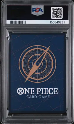 2024 ONE PIECE OP07-500 YEARS IN THE FUTURE ALTERNATE ART PORTGAS D. ACE PSA 10 - Image 2