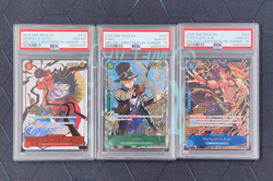 PSA 10 Sabo OP09-027 English 3rd Anniversary Winner One Piece Promotion LOT3 - Image 1