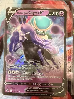 Pokemon TCG V VSTAR Foil 5 Card Lot Gengar Regigigas Calyrex Infernape Mawile - Image 4