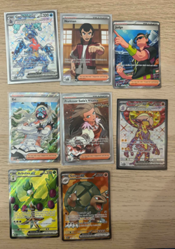 Pokemon TCG x8 Illustration Rare card bulk bundle | full art job lot | NM/M - Image 1