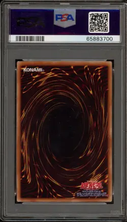 Yu-Gi-Oh! Dark Magician Girl WC Attendance Card JPN Ghost Rare 2017-JPP01 PSA 9 - Image 2