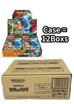 Pokemon Cards Scarlet & Violet Ancient Roar Booster Box Case Japanese - Image 1