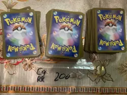 pokemon cards rr lots 200 s.Japanese c9 MR44 - Image 2