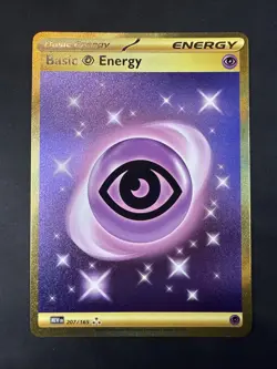 Basic Psychic Energy 207/165 Scarlet & Violet 151 Hyper Rare Card NM Condition - Image 1