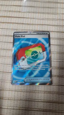 Pokemon Poke Pad Trainer Item Holo Card POR 113/088 2026 - Image 3