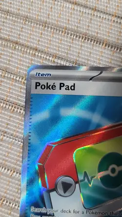 Pokemon Poke Pad Trainer Item Holo Card POR 113/088 2026 - Image 4