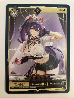 Gamersupps Vcard TCG - Numi Limited Edition 9 Promo Card NM - Image 1