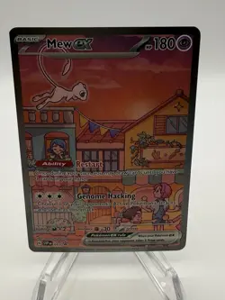 Pokemon TCG Mew ex Full Art Promo Holo 053 Scarlet & Violet Promo Cards - Image 1