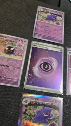 Gengar, Gastly, Haunter Scarlet & Violet 151 Reverse Holo Card 94/165 Lot Of 5🔥 - Image 4