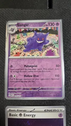 Gengar, Gastly, Haunter Scarlet & Violet 151 Reverse Holo Card 94/165 Lot Of 5🔥 - Image 5